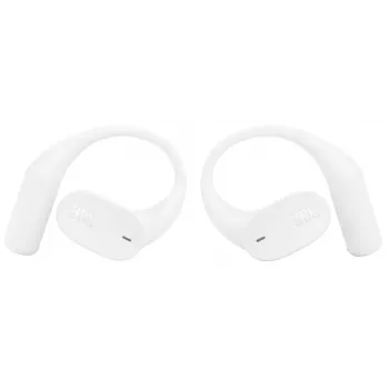 Ausinės JBL Sense Lite — belaidės Bluetooth su ausies kabliuku, intraauralinės, 20–20000 Hz, 83,5 g, baltos