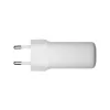Sieninis USB-C įkroviklis 45 W d bramante re-charge Pro — vidinis AC, 110–240 V, baltas