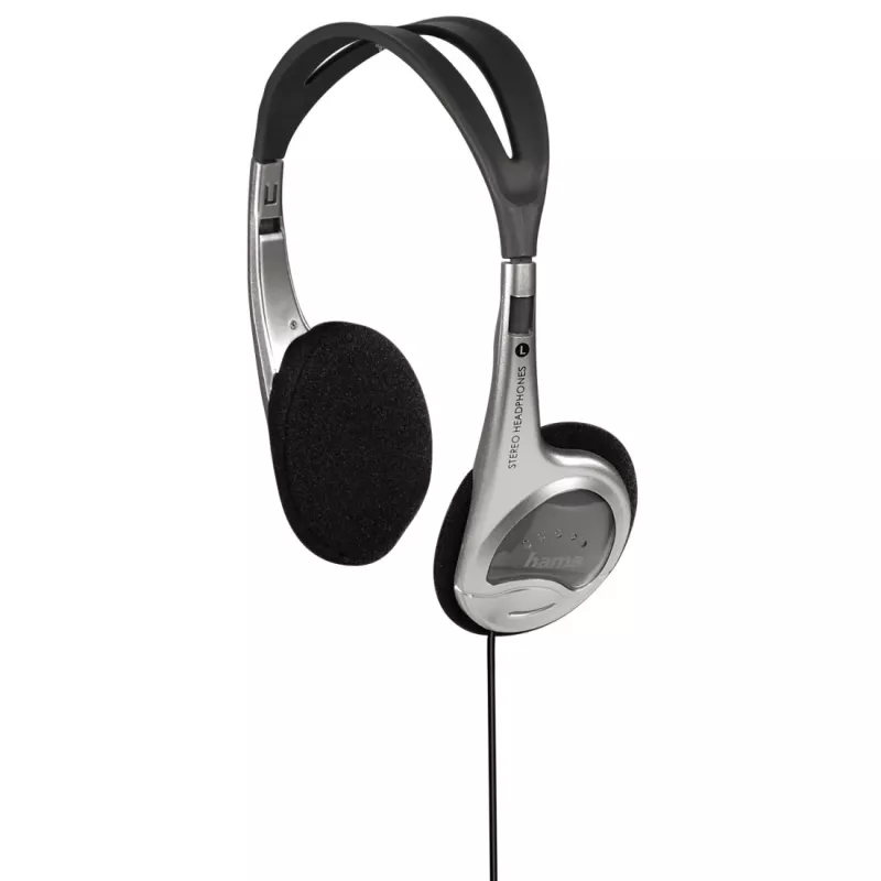 Hama HK-229 Ausinės Laidinės Ant galvos Muzika Juoda, Sidabrinė