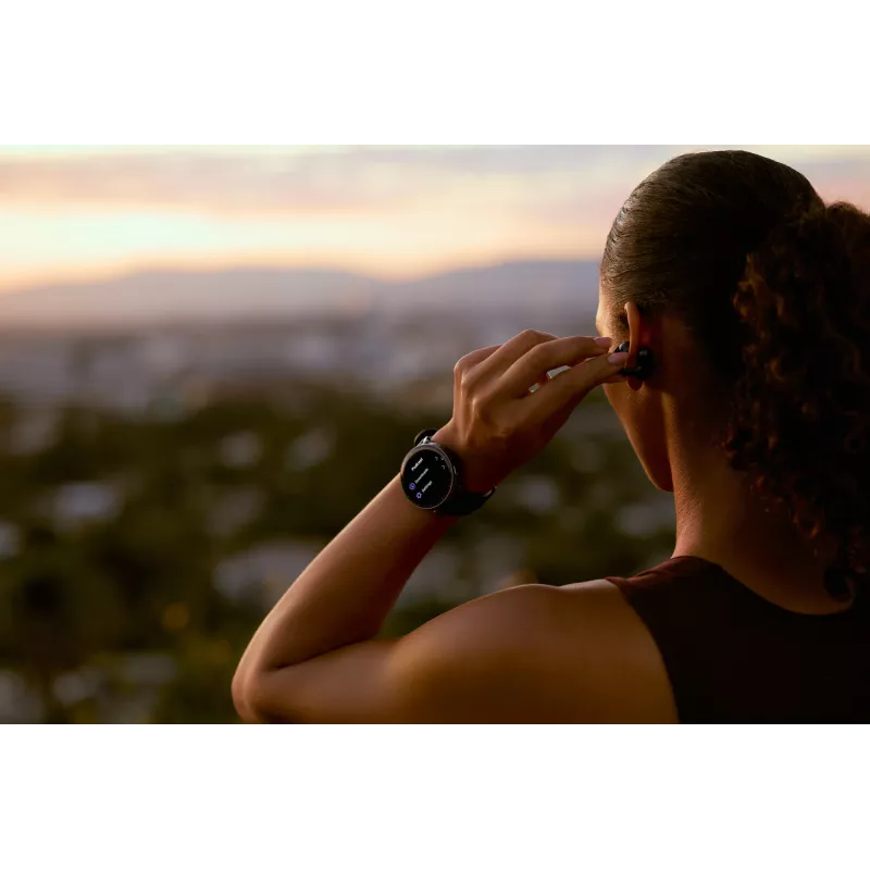 Išmanusis laikrodis Amazfit Active Max apvalus AMOLED 1,5 colio 480×480 jutiklinis ekranas 64 MB RAM 4 GB 658 mAh juodas