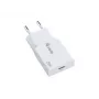 Sieninis įkroviklis EQUIP 1 prievado 20W GaN USB-C PD — 100–240V įvestis, 12V maks. išvestis, balta
