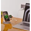 Sieninis įkroviklis EQUIP 1 prievado 20W GaN USB-C PD — 100–240V įvestis, 12V maks. išvestis, balta