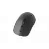 EQUIP abiem rankoms tinkama 6 mygtukų dviejų režimų belaidė pelė, optinė 1600 DPI, RF + Bluetooth, juoda