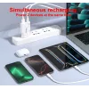 EQUIP 2 prievadų 30 W GaN plonas USB PD įkroviklis — USB‑C x1, USB‑A x1, 100–240 V įvestis, maks. 20 V išvestis, balta