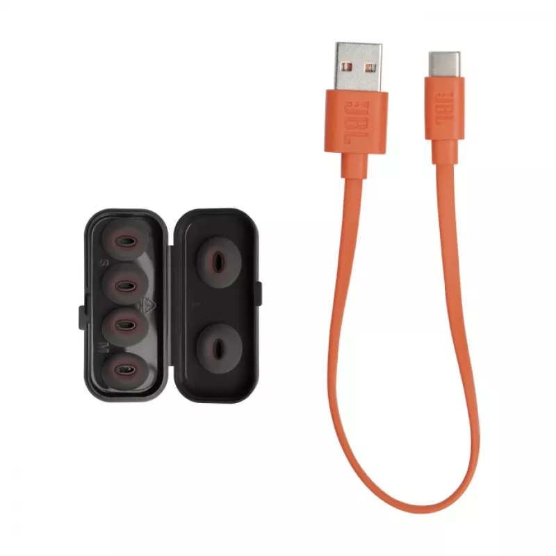 JBL Tune Flex ausinės True Wireless Stereo (TWS) į ausis įdedamos Skambučiams / Muzikai / Sportui / Kasdienai Bluetooth Juodos