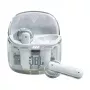 JBL Tune Flex Ghost Edition ausinės True Wireless Stereo (TWS) į ausis dedamos Skambučiams / muzikai Bluetooth permatomos, baltos
