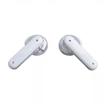 JBL Tune Flex Ghost Edition ausinės True Wireless Stereo (TWS) į ausis dedamos Skambučiams / muzikai Bluetooth permatomos, baltos
