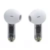 JBL Tune Flex Ghost Edition ausinės True Wireless Stereo (TWS) į ausis dedamos Skambučiams / muzikai Bluetooth permatomos, baltos