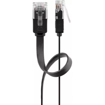 Tinklo kabelis Goobay 95388 Juodas 7 m Cat6 U/UTP