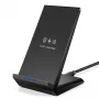 Vidaus įkroviklis 2GO 797330 išmaniajam telefonui, juodas, USB, belaidis greitasis įkrovimas