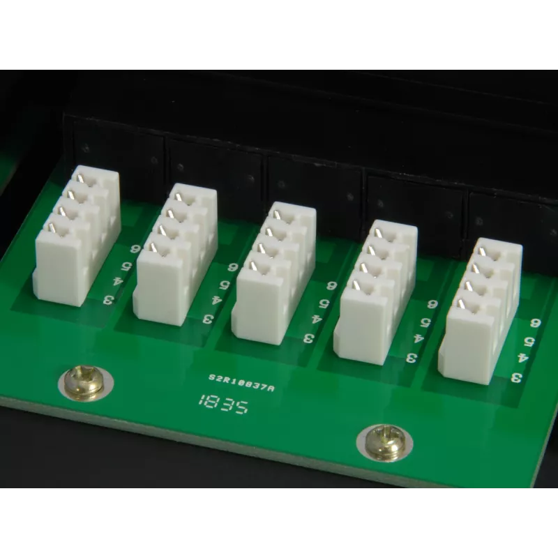 “Equip” 25 prievadų Cat.3 RJ45 ISDN jungčių skydelis, juodas