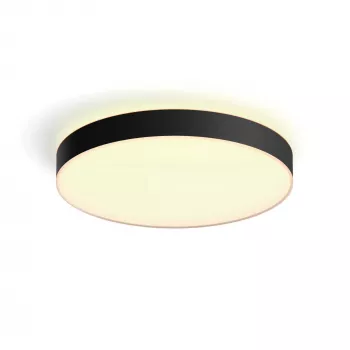 Išmanusis lubinis šviestuvas Philips Hue White ambience Enrave extra large juodas
