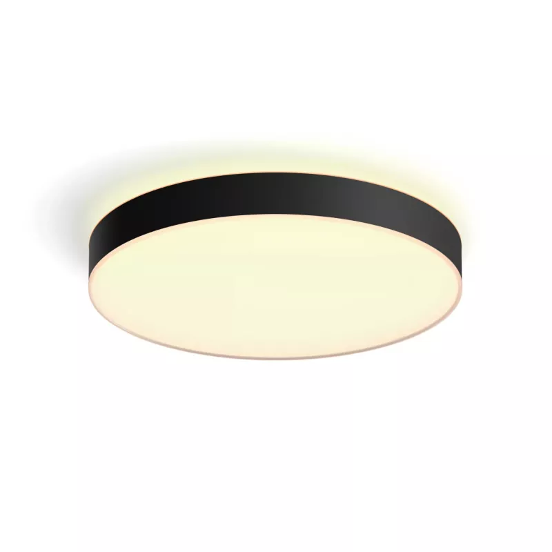 Išmanusis lubinis šviestuvas Philips Hue White ambience Enrave extra large juodas