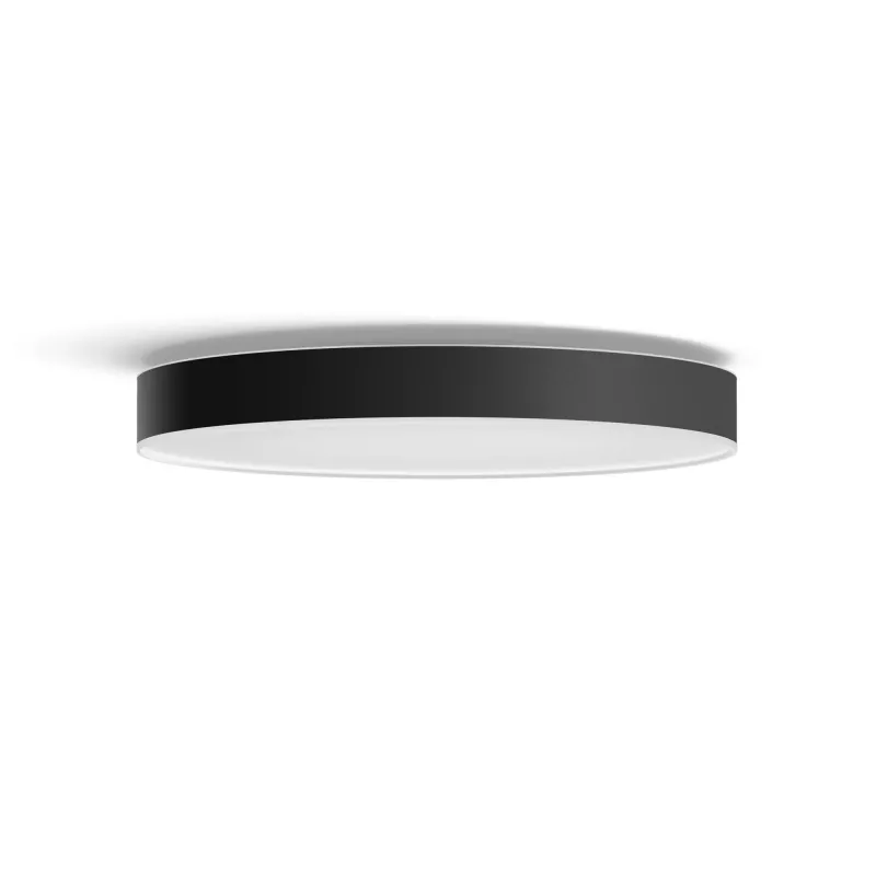 Išmanusis lubinis šviestuvas Philips Hue White ambience Enrave extra large juodas