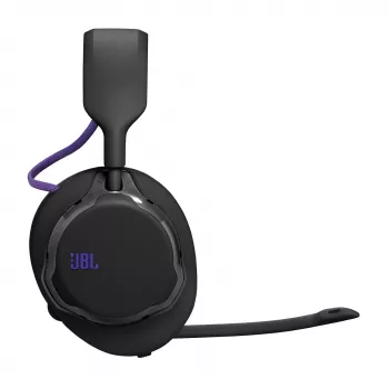 Ausinės JBL Quantum 650 — belaidės žaidimų, Bluetooth, USB‑C, circumauralinės, juodos, 20–20 000 Hz, 331,5 g