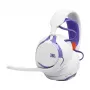 Ausinės JBL Quantum 650 — belaidės Bluetooth, USB-C, aplink ausis, galvos juostos, baltos, 20–20000 Hz