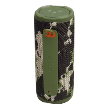 Mono nešiojama kolonėlė JBL Grip Mono Camouflage — 16 W, Bluetooth, 70–20 000 Hz