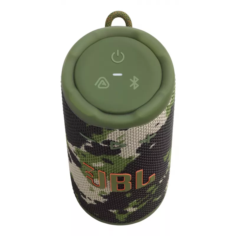 Mono nešiojama kolonėlė JBL Grip Mono Camouflage — 16 W, Bluetooth, 70–20 000 Hz