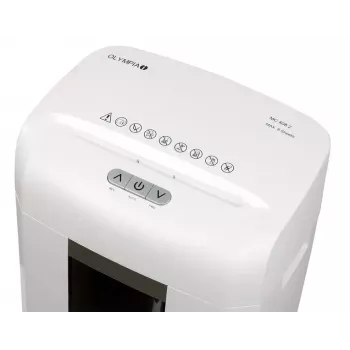 Popieriaus smulkintuvas Olympia MC 408.2, mikro pjovimas, 22 cm, baltas