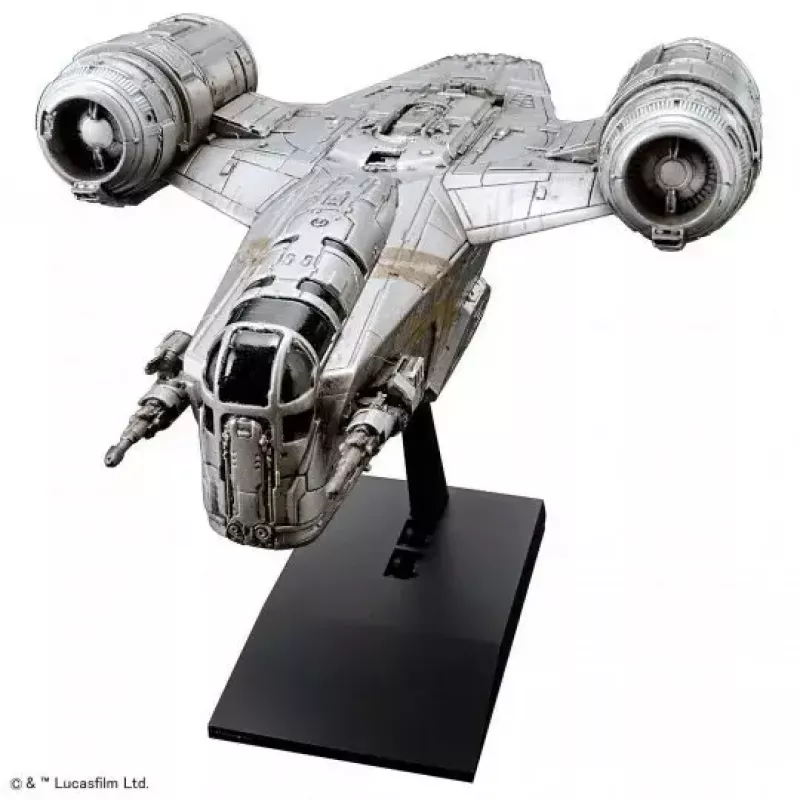 Plastikinis modelis REVELL Razor Crest mastelis 1:144 — Star Wars bandai rinkinys, plastikinis surinkimo modelio rinkinys