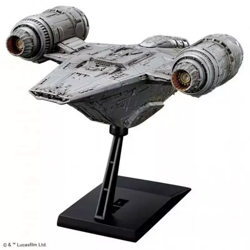 Plastikinis modelis REVELL Razor Crest mastelis 1:144 — Star Wars bandai rinkinys, plastikinis surinkimo modelio rinkinys