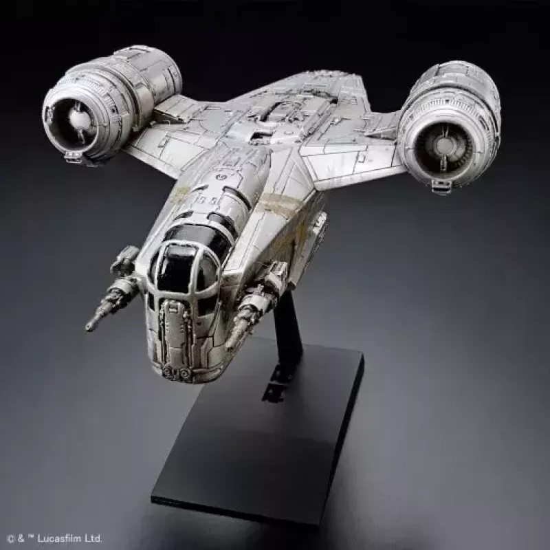 Plastikinis modelis REVELL Razor Crest mastelis 1:144 — Star Wars bandai rinkinys, plastikinis surinkimo modelio rinkinys
