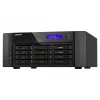 NAS bokštinis QNAP TS-h1290FX — EPYC 7302P 3.0 GHz, 128 GB DDR4, 12 lizdų, QuTS hero, juoda