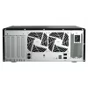 NAS bokštinis QNAP TS-h1290FX — EPYC 7302P 3.0 GHz, 128 GB DDR4, 12 lizdų, QuTS hero, juoda