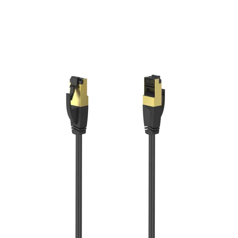 Hama 00200692 tinklo kabelis juodas 1,5 m Cat8 S/FTP (S-STP)