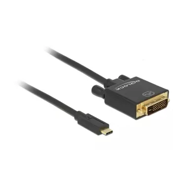 USB-C į DVI adapterio kabelis DeLOCK 3m 85322
