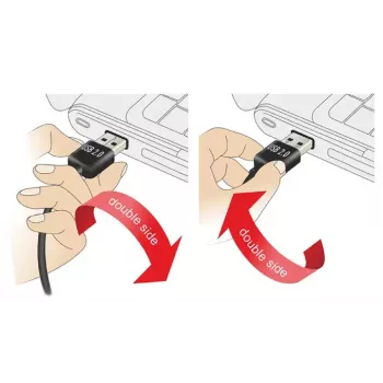 USB laidas DeLOCK 2m USB 2.0 A - micro-B m/m