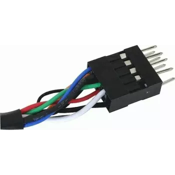 FireWire laidas DeLOCK 82379 0,016 m juodas kištukas–kištukas