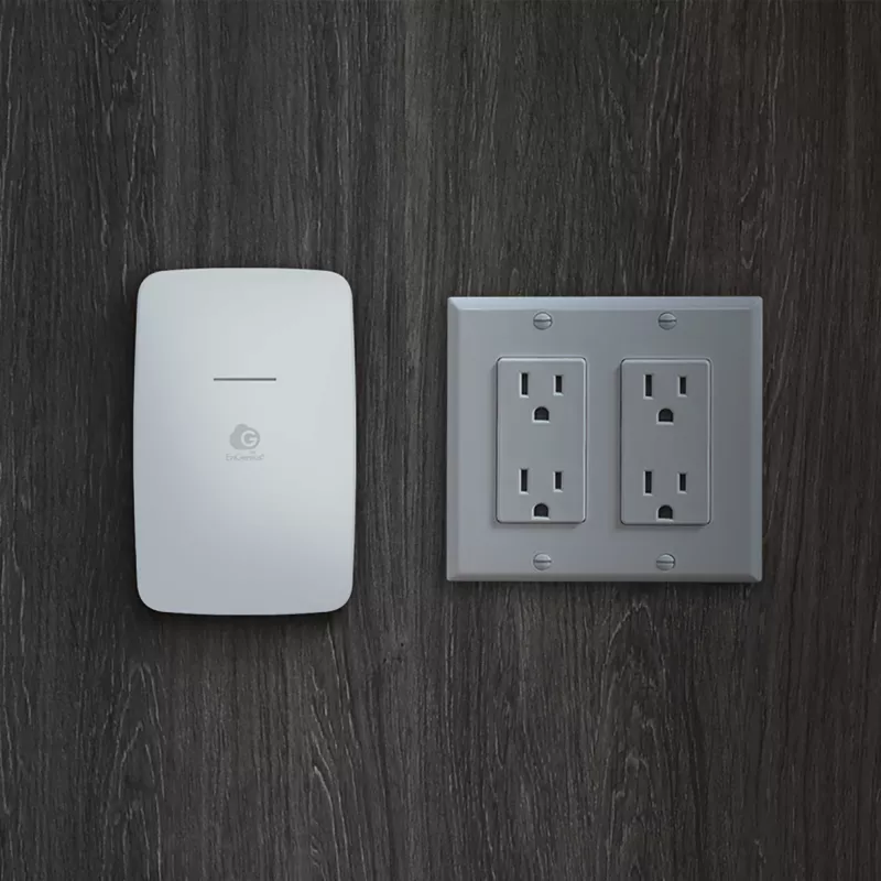 EnGenius Cloud valdomas AP sieninis prieigos taškas 11ax Wi-Fi6 400+867 Mbit/s 2T2R GbE PoE.af 2x4 ir 2x 5 dBi