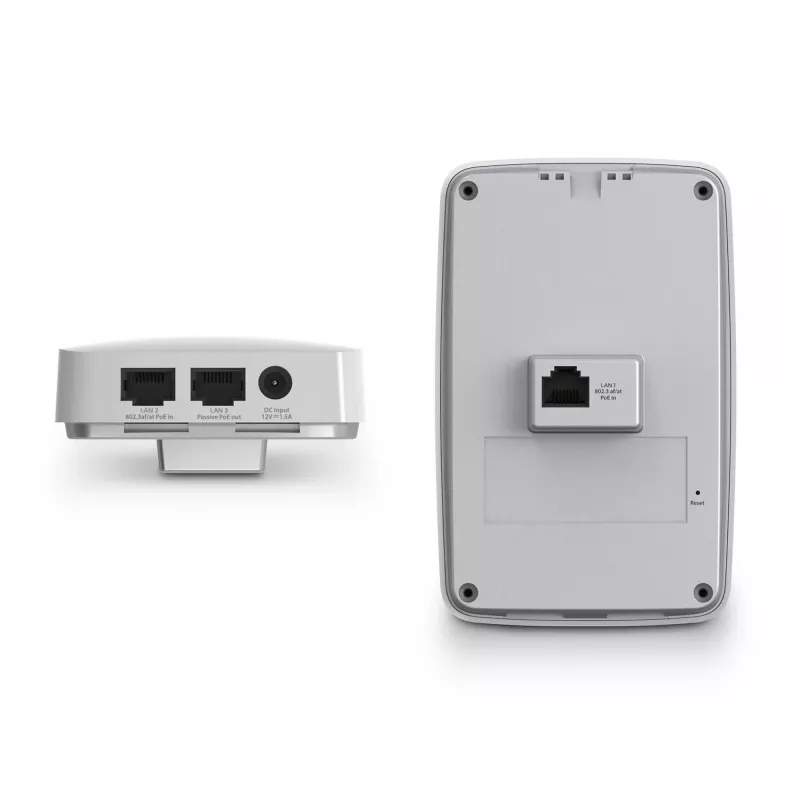 EnGenius Cloud valdomas AP sieninis prieigos taškas 11ax Wi-Fi6 400+867 Mbit/s 2T2R GbE PoE.af 2x4 ir 2x 5 dBi