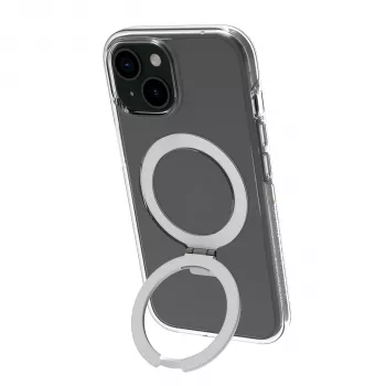 Galinis dangtelis dbramante1928 Iceland Ultra, skirtas Apple iPhone 15, su stovu, suderinamas su MagSafe