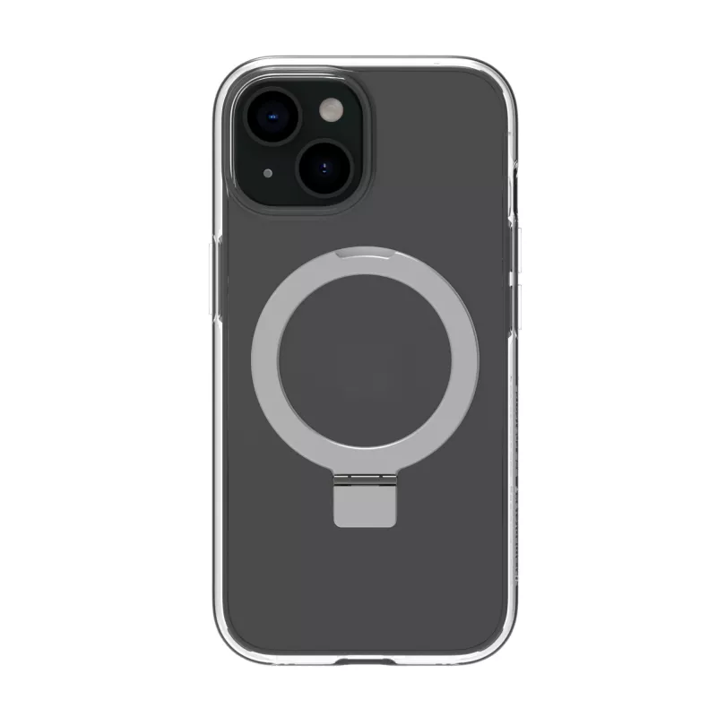 Galinis dangtelis dbramante1928 Iceland Ultra, skirtas Apple iPhone 15, su stovu, suderinamas su MagSafe