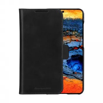 Mobiliojo telefono atverčiamas dėklas dbramante1928 Lynge, skirtas Samsung Galaxy S25+ – tinka 17 cm (6,7 col.) ekranams, juodas