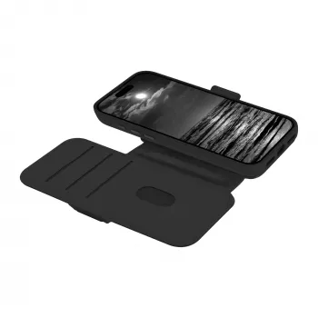 dbramante1928 Lynge MS ICON mobiliojo telefono dėklas Folio Juoda