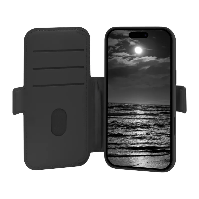 dbramante1928 Lynge MS ICON mobiliojo telefono dėklas Folio Juoda