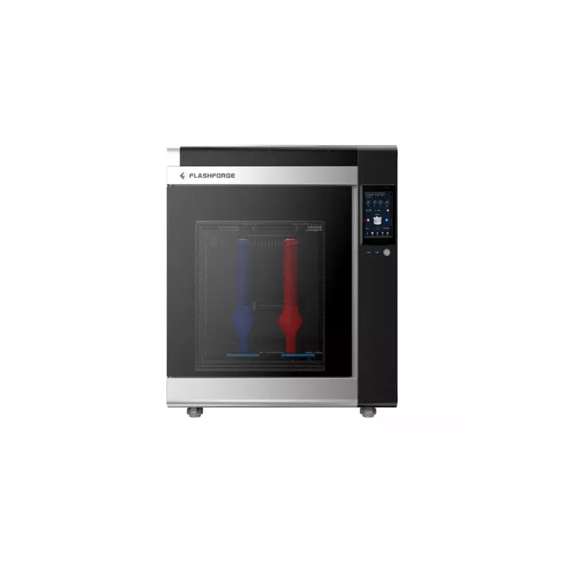 3D spausdintuvas Flashforge Creator 4A — spausdinimo tūris 400×350×500 mm, 1,75 mm siūlas, maks. platformos temperatūra 120 °C, Wi‑Fi