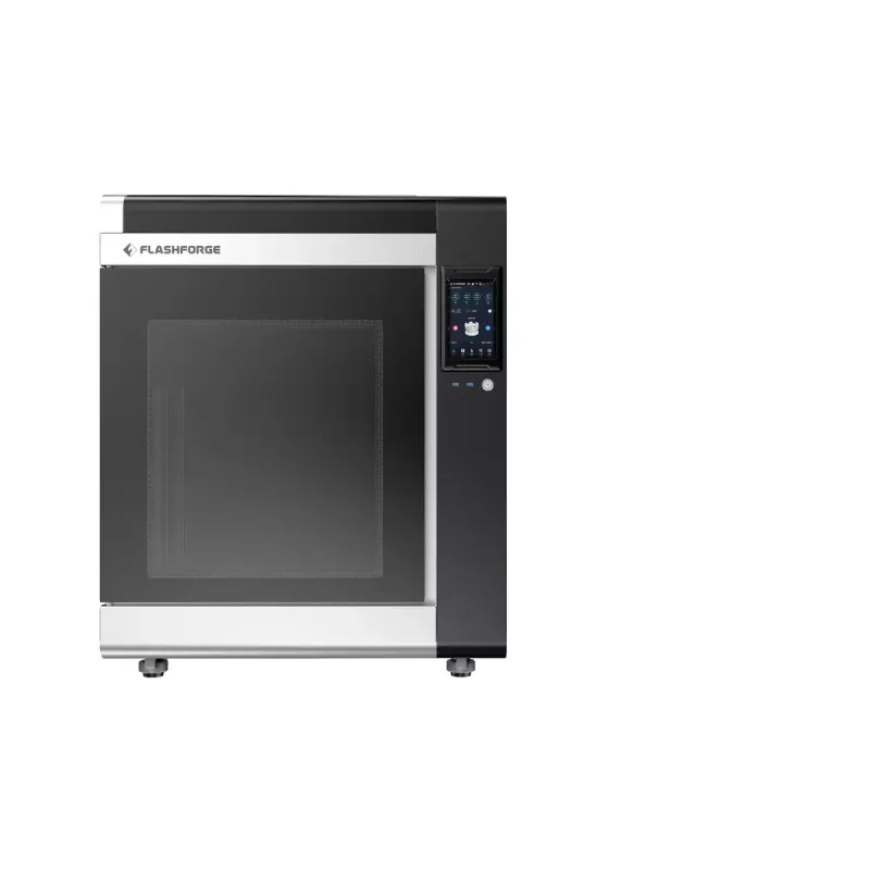 3D spausdintuvas Flashforge Creator 4A — spausdinimo tūris 400×350×500 mm, 1,75 mm siūlas, maks. platformos temperatūra 120 °C, Wi‑Fi