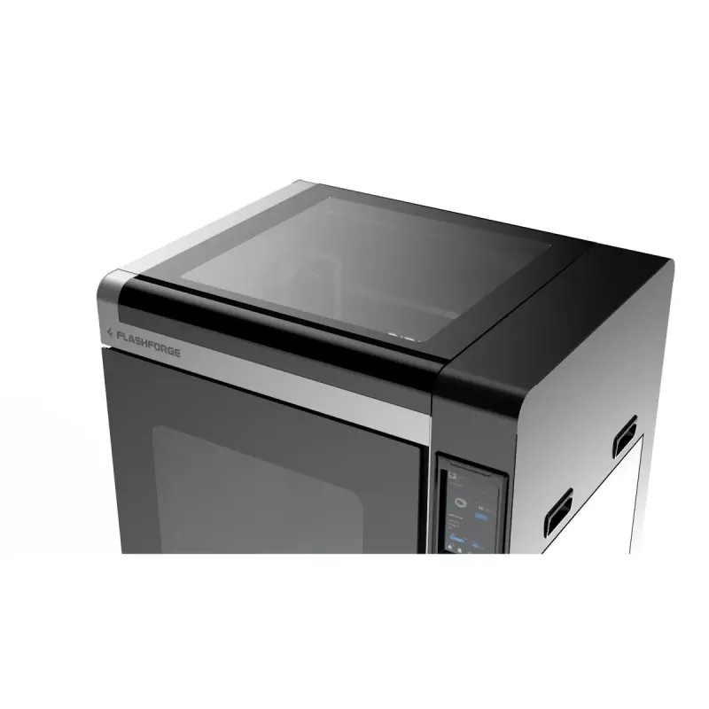 3D spausdintuvas Flashforge Creator 4A — spausdinimo tūris 400×350×500 mm, 1,75 mm siūlas, maks. platformos temperatūra 120 °C, Wi‑Fi
