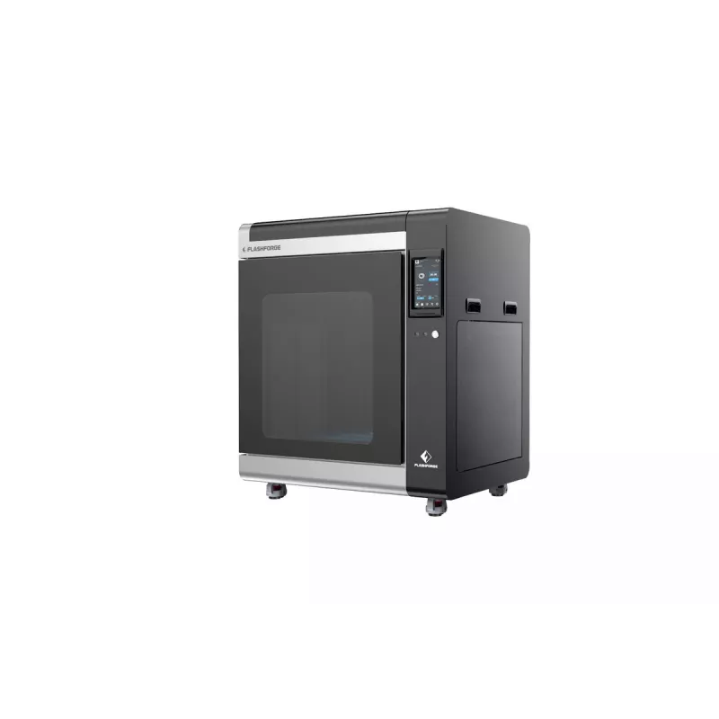 3D spausdintuvas Flashforge Creator 4A — spausdinimo tūris 400×350×500 mm, 1,75 mm siūlas, maks. platformos temperatūra 120 °C, Wi‑Fi