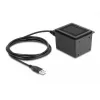 DeLOCK USB brūkšninio kodo skaitytuvas 1D ir 2D laidinis stacionariam montavimui