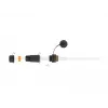Laido jungtis RJ-45/RJ-45 DeLOCK 86700 juoda oranžinė