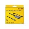 USB kabelis DeLOCK 85391 USB 3.2 Gen 1 5 m USB A USB C juoda pilka