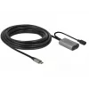 USB kabelis DeLOCK 85391 USB 3.2 Gen 1 5 m USB A USB C juoda pilka