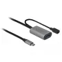 USB kabelis DeLOCK 85391 USB 3.2 Gen 1 5 m USB A USB C juoda pilka
