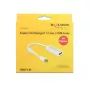Vaizdo kabelio adapteris DeLOCK 62614 Mini DisplayPort į HDMI Type A Baltas 0,2 m