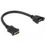 HDMI laidas DeLOCK 0,25 m 2xHDMI